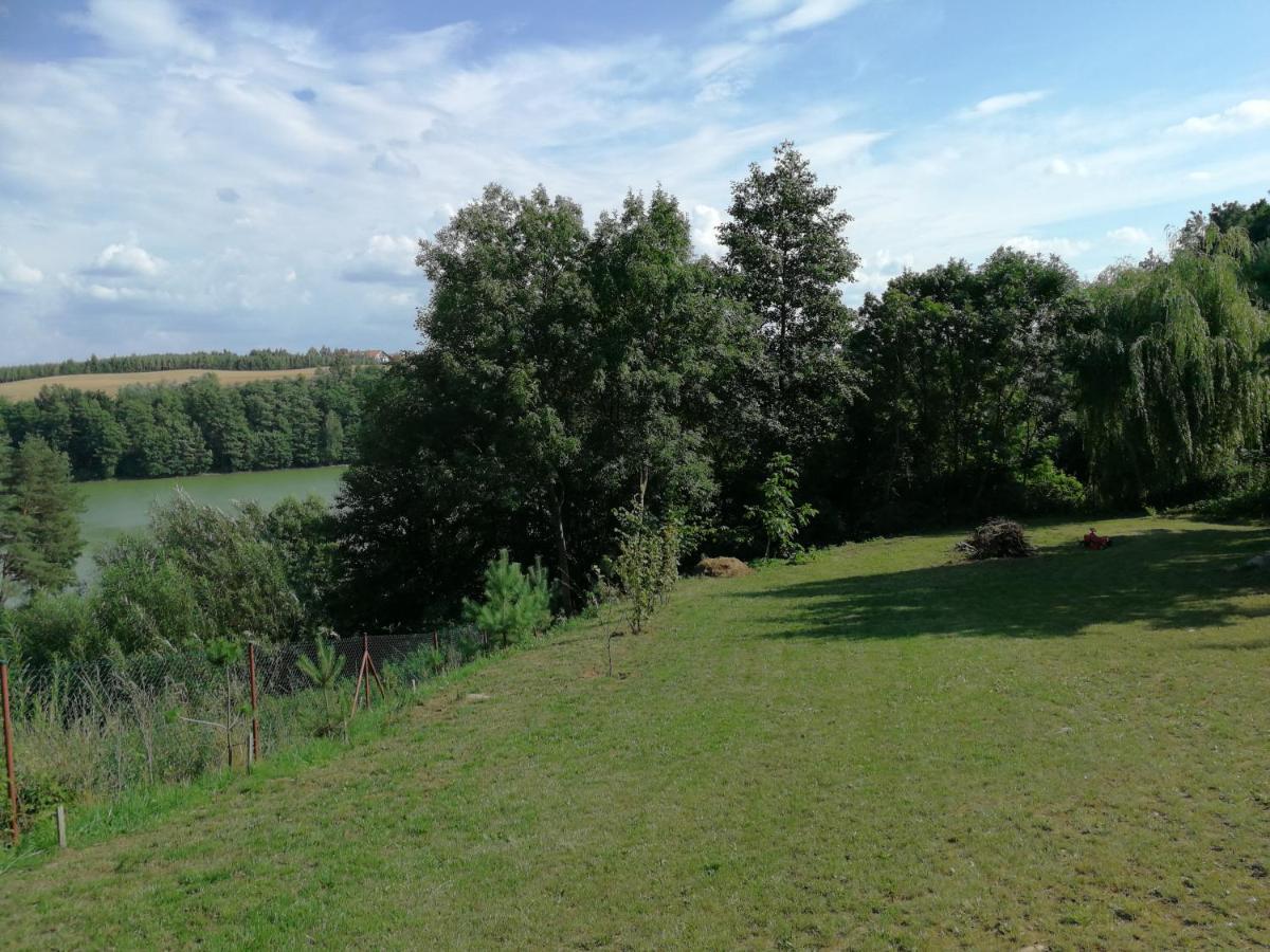 Domek Nad Jeziorem Wielki Głęboczek Esterno foto